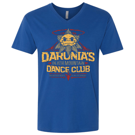 T-Shirts Royal / X-Small Darunia Dance Club Men's Premium V-Neck