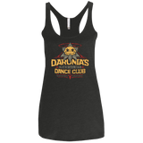 T-Shirts Vintage Black / X-Small Darunia Dance Club Women's Triblend Racerback Tank