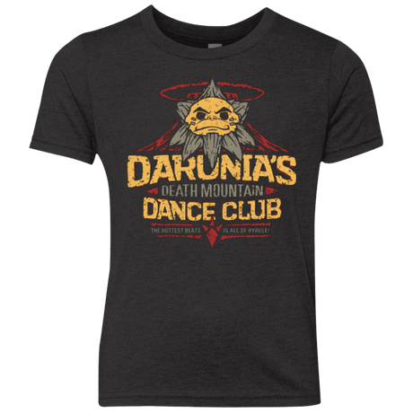 T-Shirts Vintage Black / YXS Darunia Dance Club Youth Triblend T-Shirt