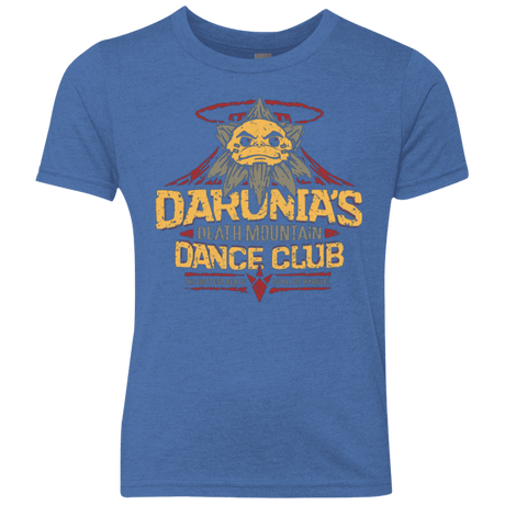 T-Shirts Vintage Royal / YXS Darunia Dance Club Youth Triblend T-Shirt