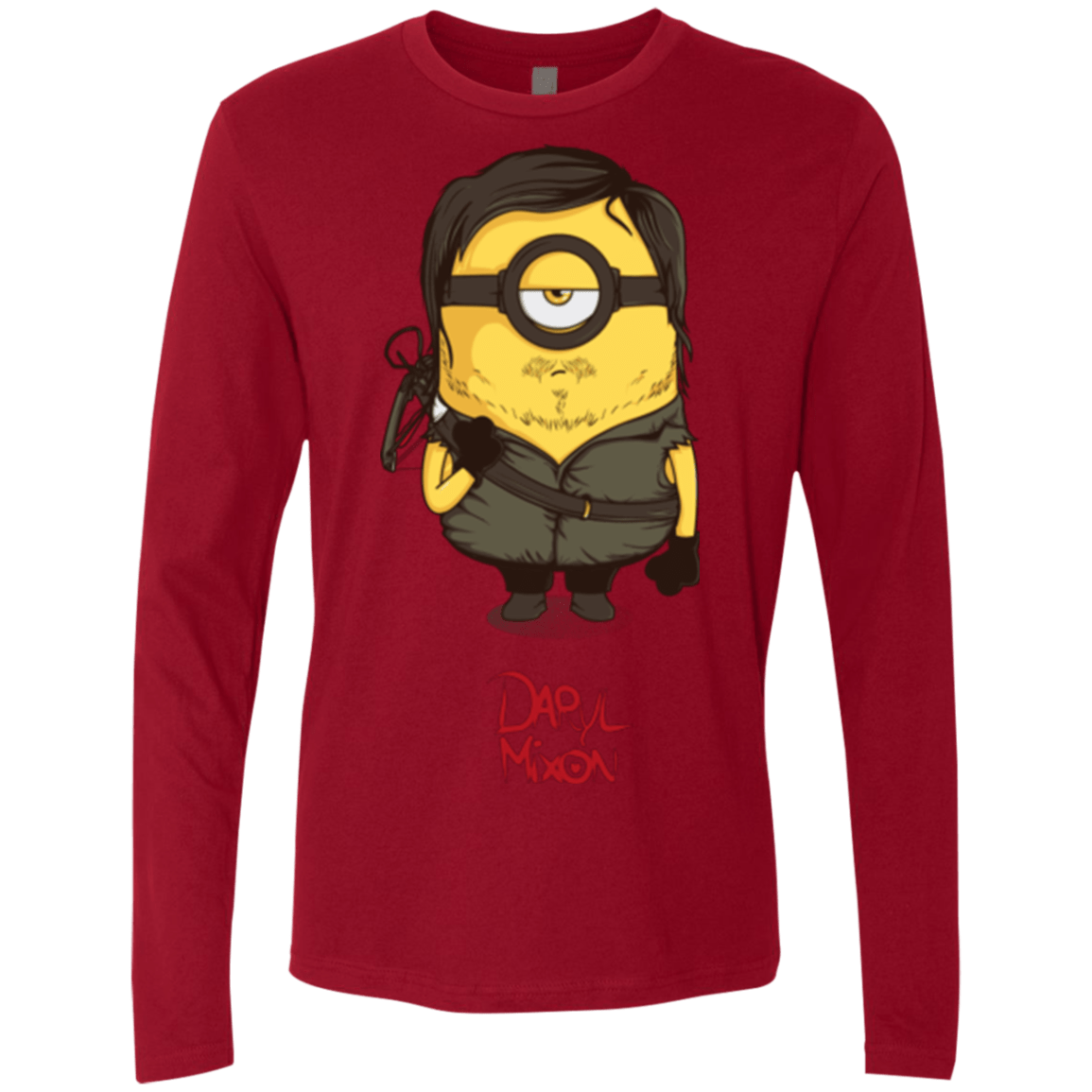 T-Shirts Cardinal / Small Daryl Mixon Men's Premium Long Sleeve