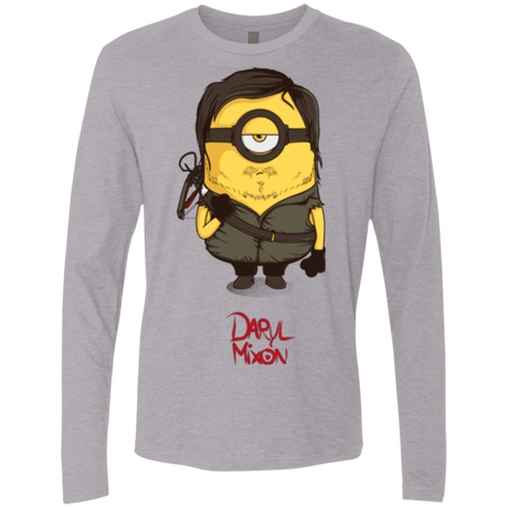 T-Shirts Heather Grey / Small Daryl Mixon Men's Premium Long Sleeve