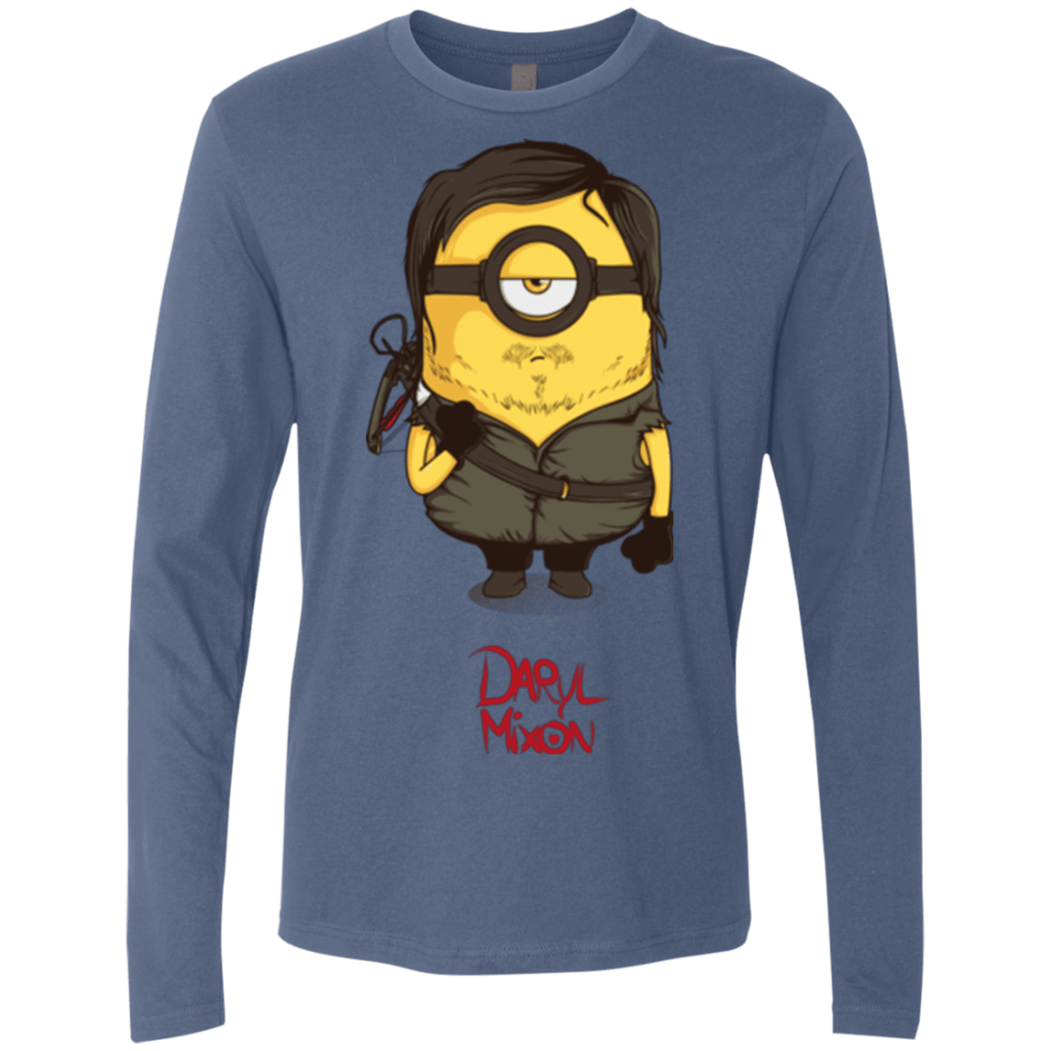 T-Shirts Indigo / Small Daryl Mixon Men's Premium Long Sleeve