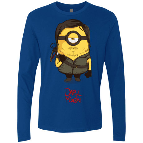 T-Shirts Royal / Small Daryl Mixon Men's Premium Long Sleeve