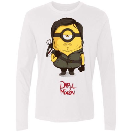 T-Shirts White / Small Daryl Mixon Men's Premium Long Sleeve
