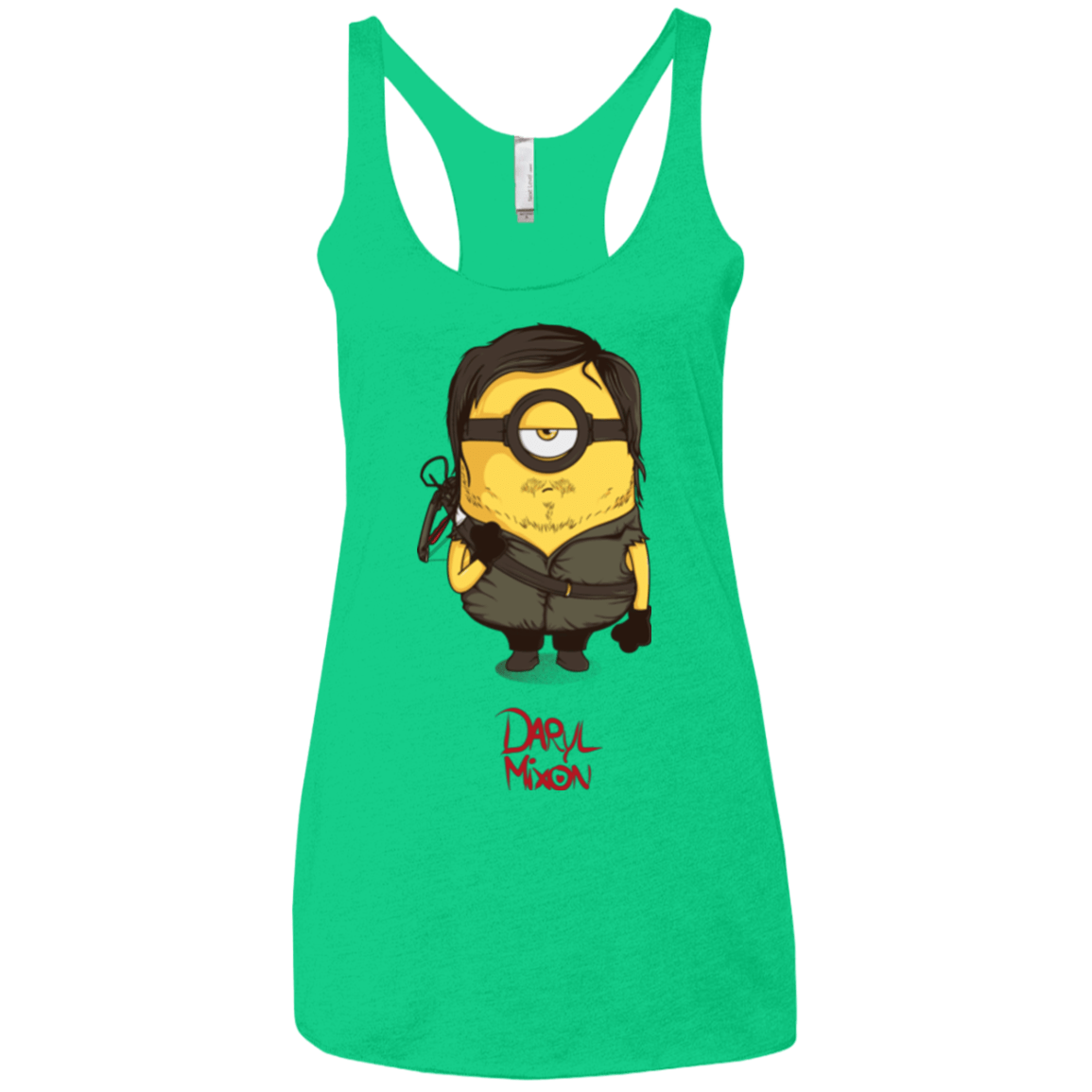 T-Shirts Envy / X-Small Daryl Mixon Women's Triblend Racerback Tank