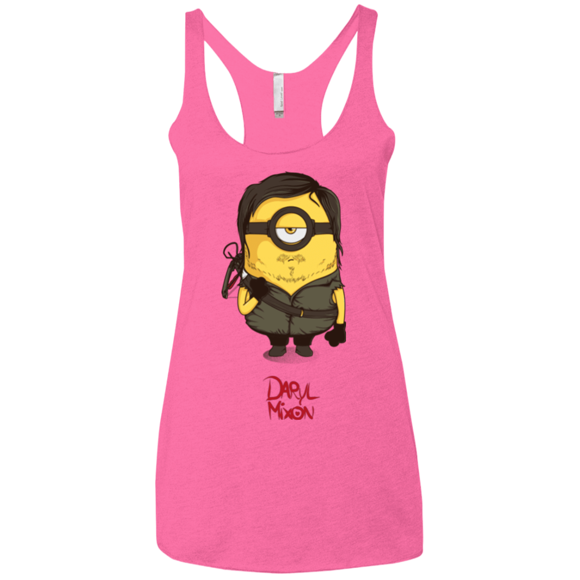 T-Shirts Vintage Pink / X-Small Daryl Mixon Women's Triblend Racerback Tank