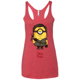 T-Shirts Vintage Red / X-Small Daryl Mixon Women's Triblend Racerback Tank
