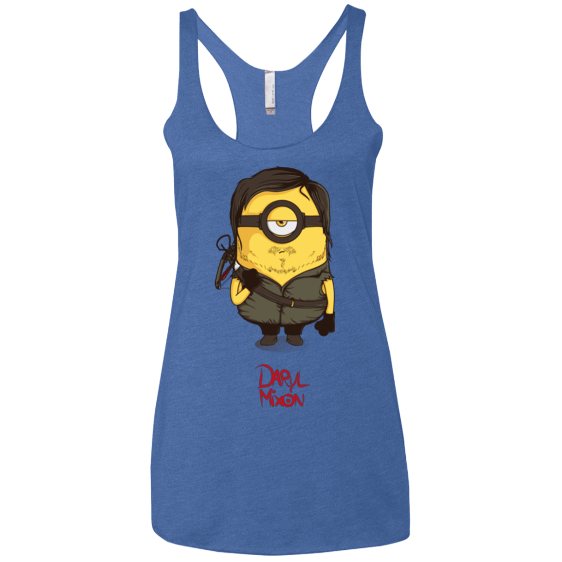 T-Shirts Vintage Royal / X-Small Daryl Mixon Women's Triblend Racerback Tank