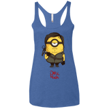 T-Shirts Vintage Royal / X-Small Daryl Mixon Women's Triblend Racerback Tank