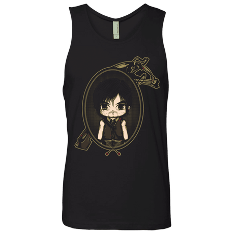 T-Shirts Black / Small Daryl Portrait Men's Premium Tank Top