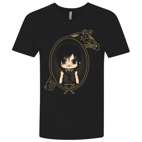 T-Shirts Black / X-Small Daryl Portrait Men's Premium V-Neck