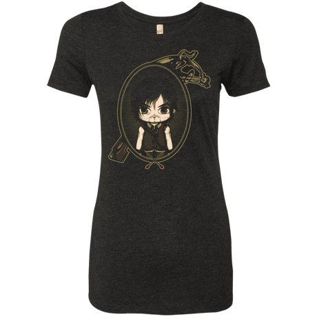 T-Shirts Vintage Black / Small Daryl Portrait Women's Triblend T-Shirt