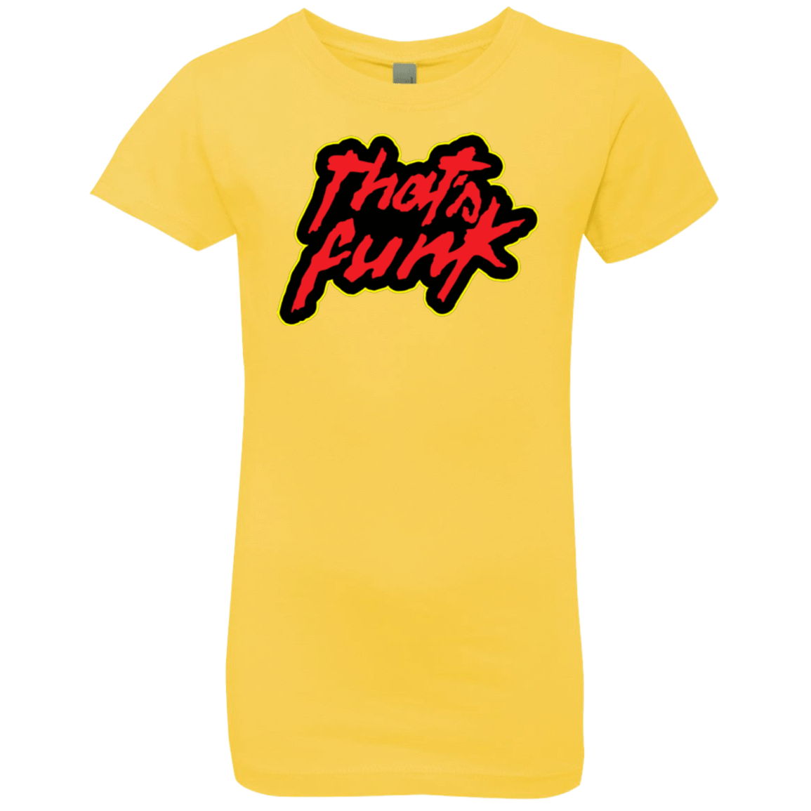 T-Shirts Vibrant Yellow / YXS Dat Funk Girls Premium T-Shirt