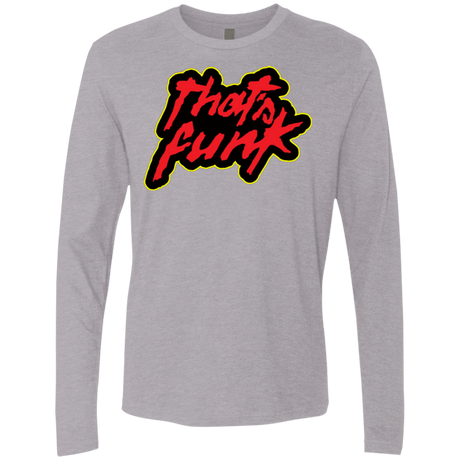 T-Shirts Heather Grey / Small Dat Funk Men's Premium Long Sleeve