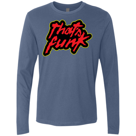 T-Shirts Indigo / Small Dat Funk Men's Premium Long Sleeve