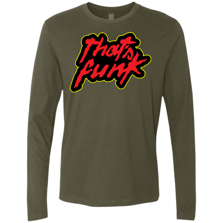 T-Shirts Military Green / Small Dat Funk Men's Premium Long Sleeve