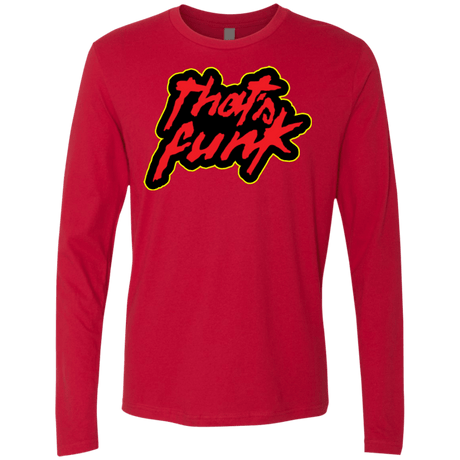 T-Shirts Red / Small Dat Funk Men's Premium Long Sleeve