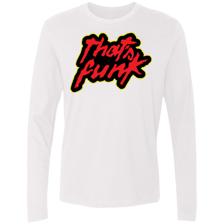 T-Shirts White / Small Dat Funk Men's Premium Long Sleeve