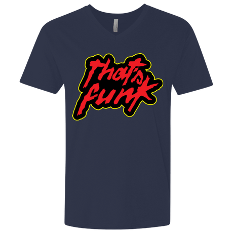 T-Shirts Midnight Navy / X-Small Dat Funk Men's Premium V-Neck