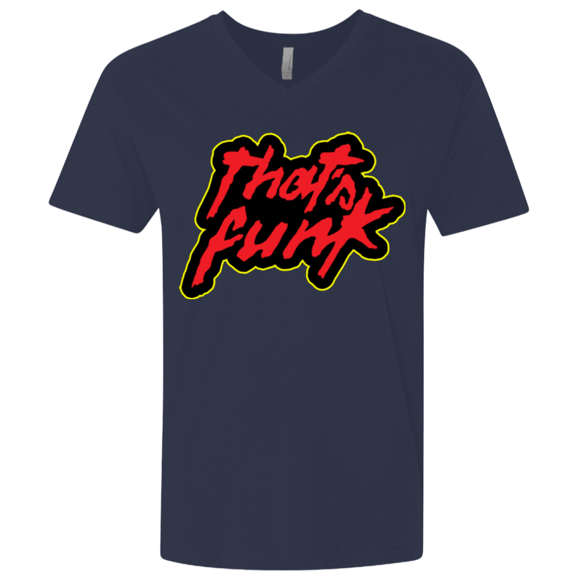 T-Shirts Midnight Navy / X-Small Dat Funk Men's Premium V-Neck