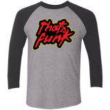T-Shirts Premium Heather/ Vintage Black / X-Small Dat Funk Triblend 3/4 Sleeve