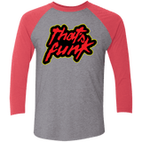 T-Shirts Premium Heather/ Vintage Red / X-Small Dat Funk Triblend 3/4 Sleeve