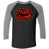 T-Shirts Vintage Black/Premium Heather / X-Small Dat Funk Triblend 3/4 Sleeve