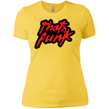 T-Shirts Vibrant Yellow / X-Small Dat Funk Women's Premium T-Shirt