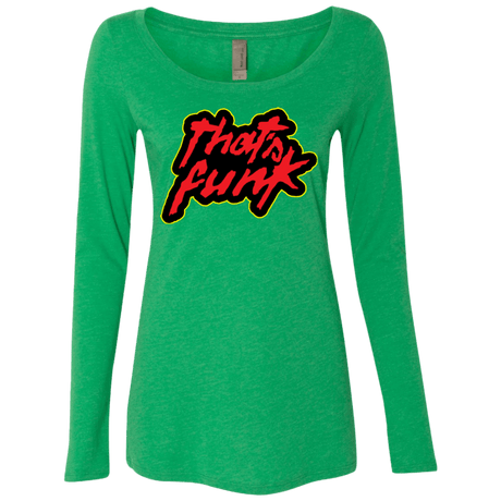 T-Shirts Envy / Small Dat Funk Women's Triblend Long Sleeve Shirt