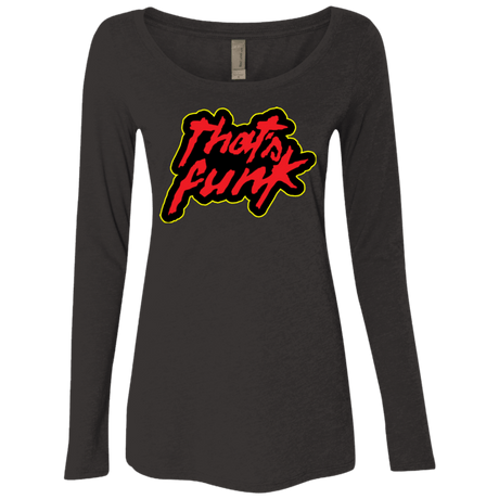 T-Shirts Vintage Black / Small Dat Funk Women's Triblend Long Sleeve Shirt