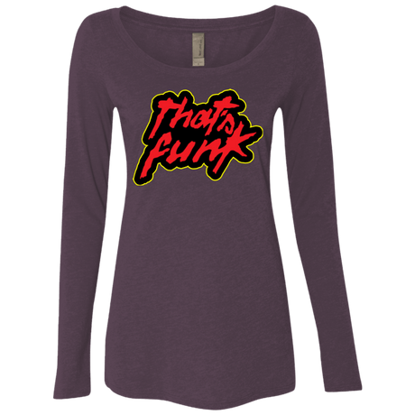 T-Shirts Vintage Purple / Small Dat Funk Women's Triblend Long Sleeve Shirt