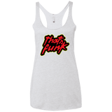 T-Shirts Heather White / X-Small Dat Funk Women's Triblend Racerback Tank