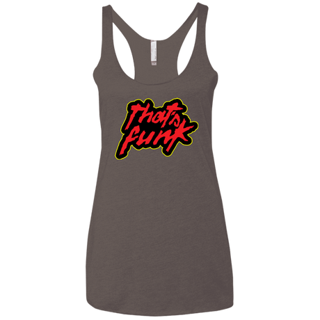 T-Shirts Macchiato / X-Small Dat Funk Women's Triblend Racerback Tank