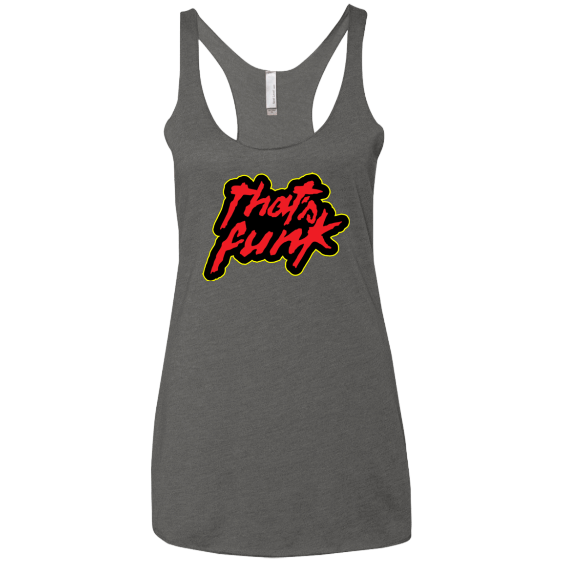 T-Shirts Premium Heather / X-Small Dat Funk Women's Triblend Racerback Tank