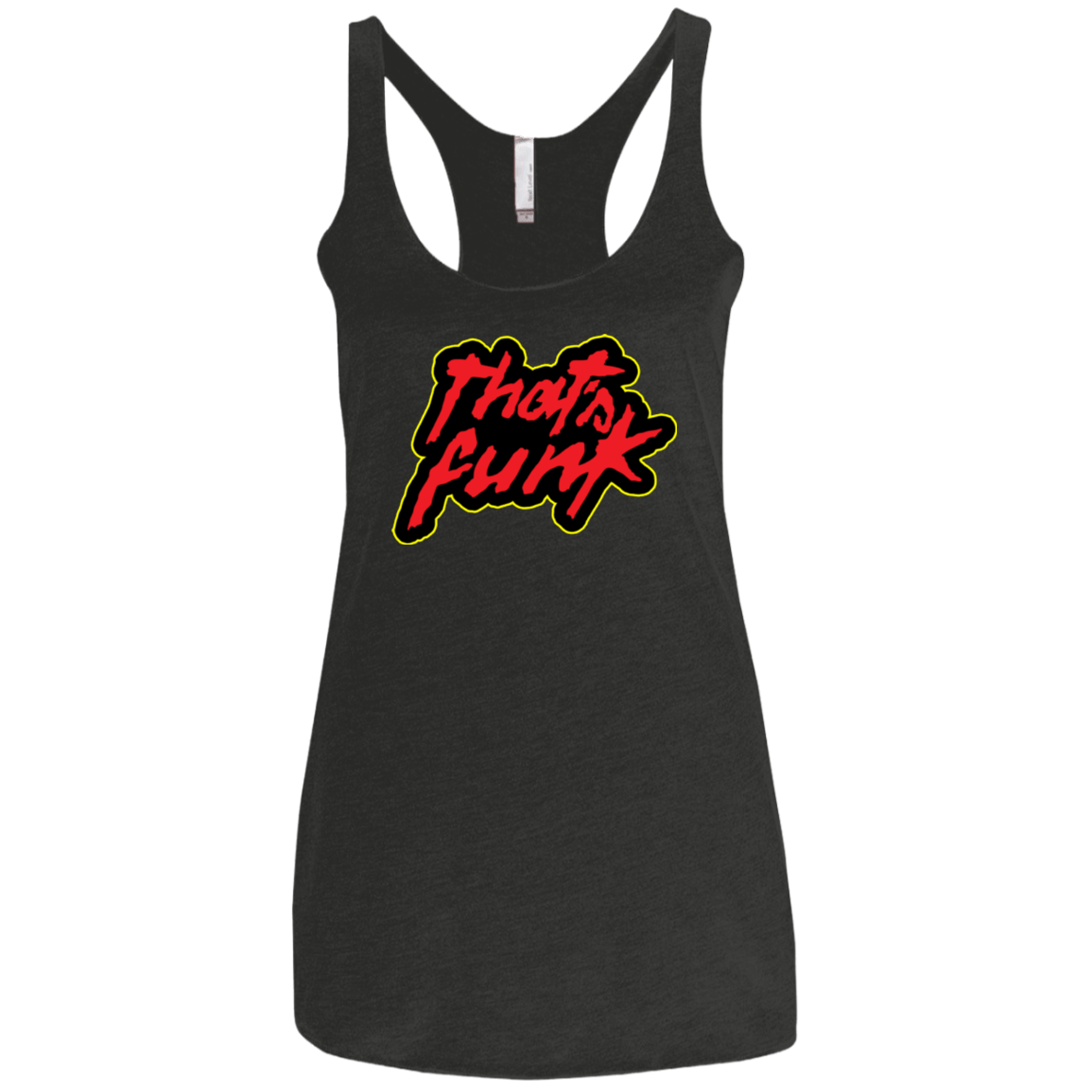 T-Shirts Vintage Black / X-Small Dat Funk Women's Triblend Racerback Tank