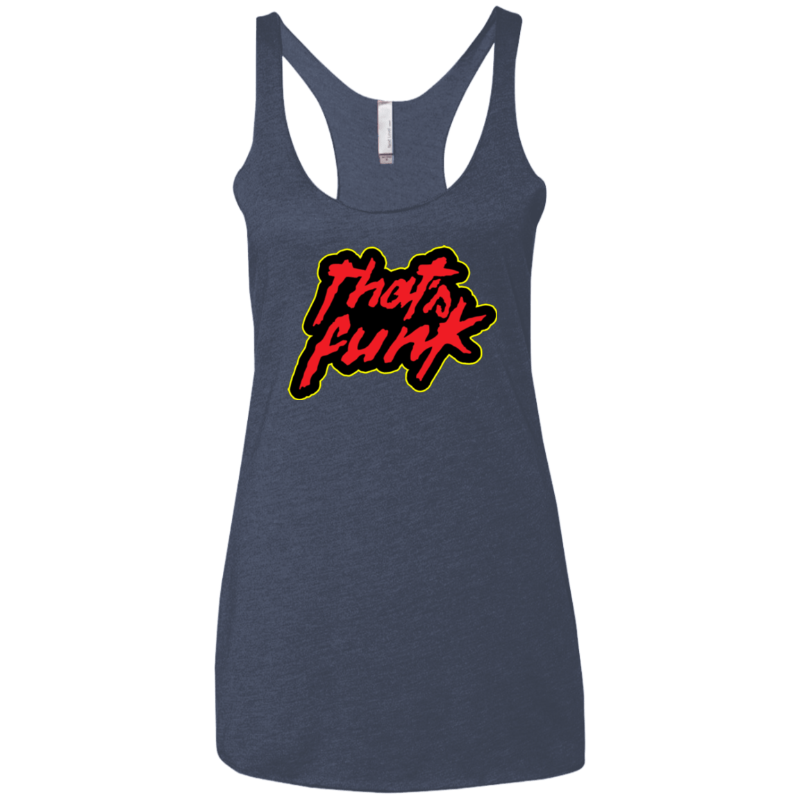 T-Shirts Vintage Navy / X-Small Dat Funk Women's Triblend Racerback Tank