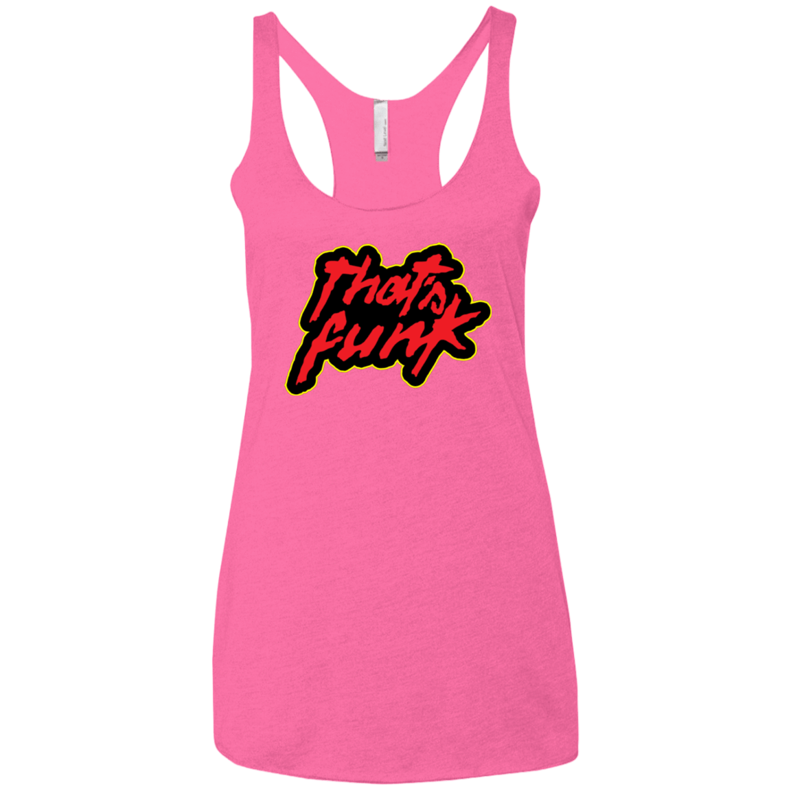 T-Shirts Vintage Pink / X-Small Dat Funk Women's Triblend Racerback Tank