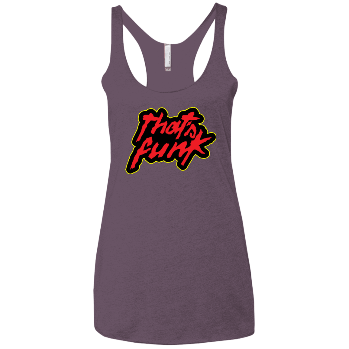 T-Shirts Vintage Purple / X-Small Dat Funk Women's Triblend Racerback Tank