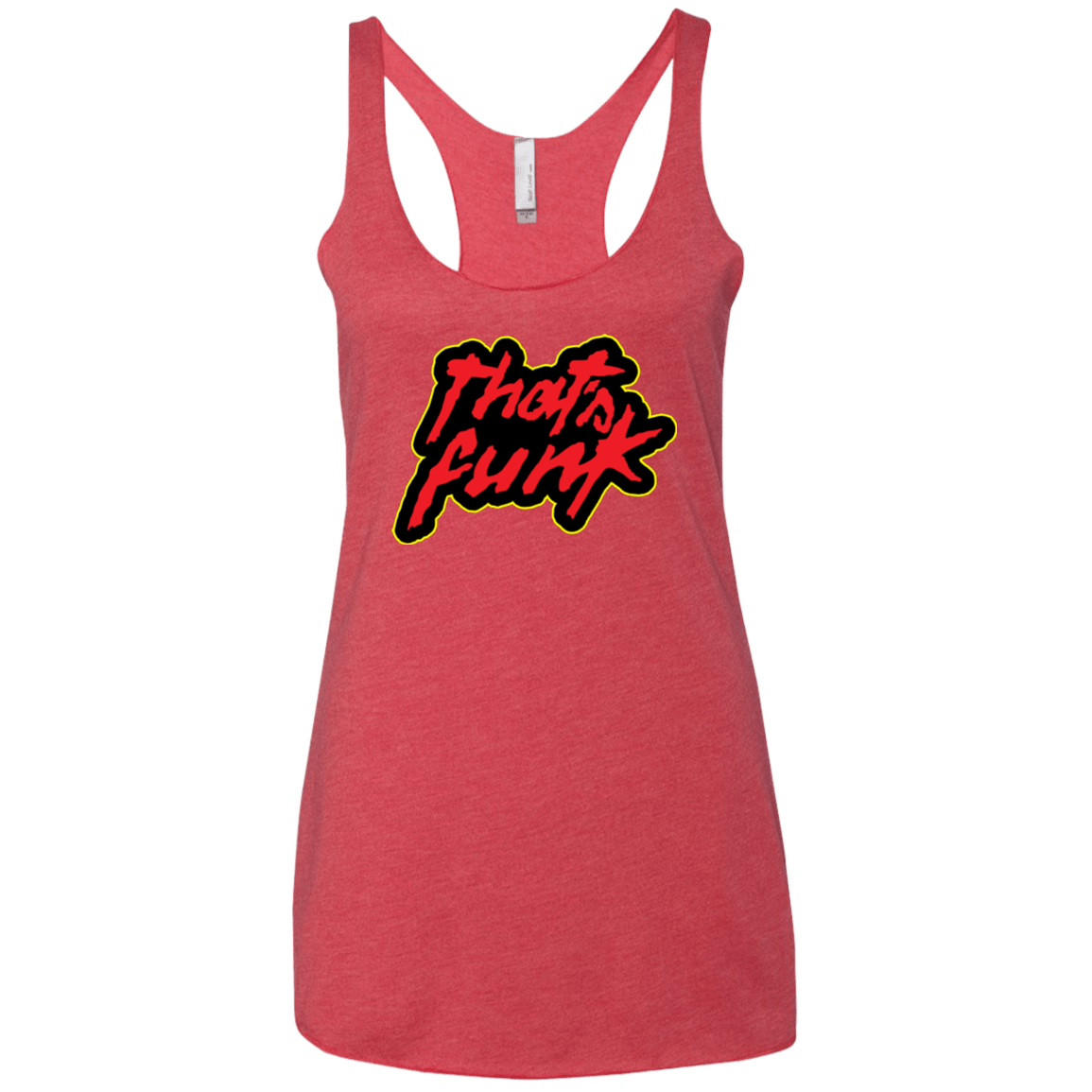 T-Shirts Vintage Red / X-Small Dat Funk Women's Triblend Racerback Tank