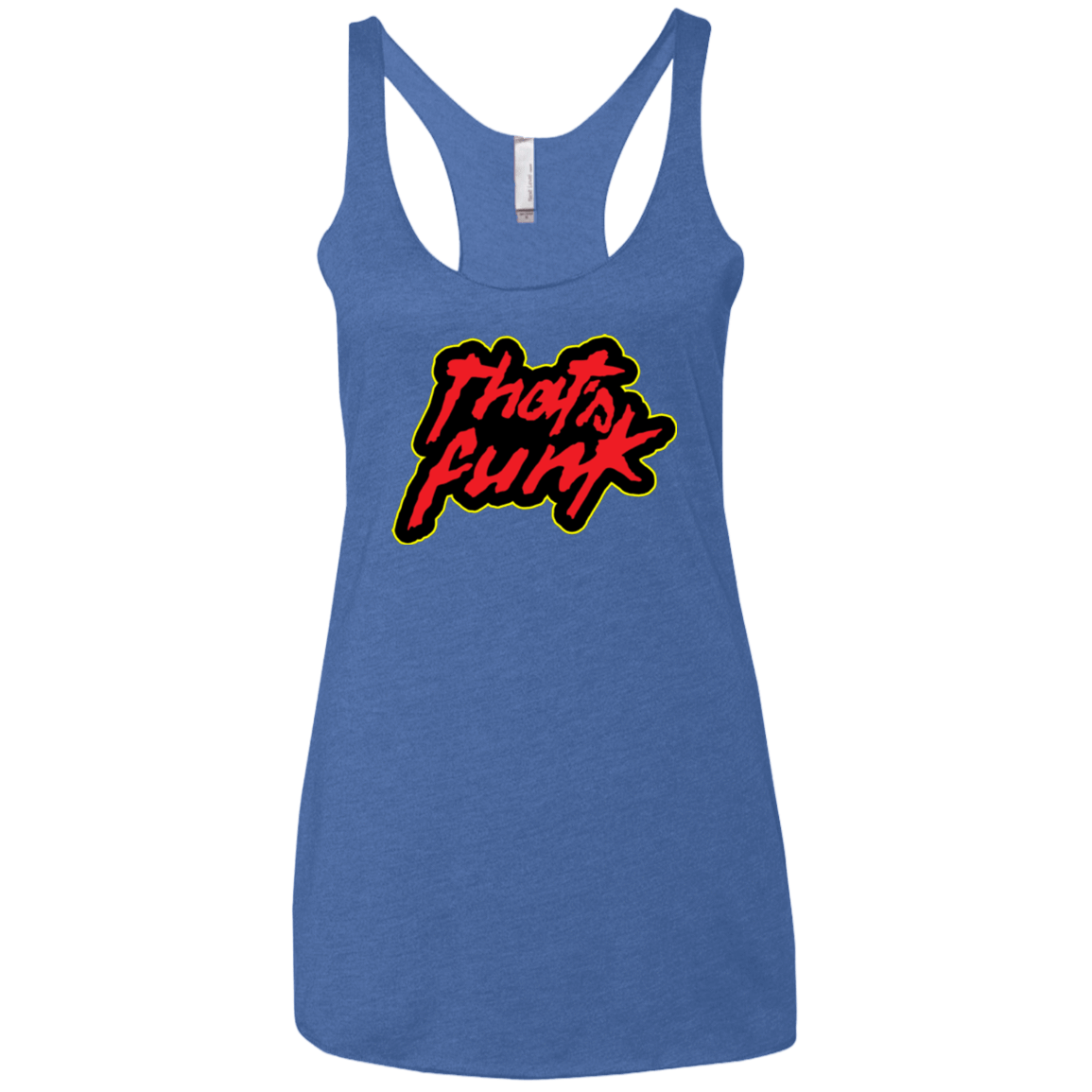 T-Shirts Vintage Royal / X-Small Dat Funk Women's Triblend Racerback Tank