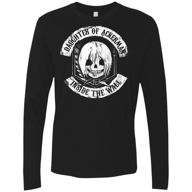 T-Shirts Black / Small Daughter of Ackerman Men's Premium Long Sleeve