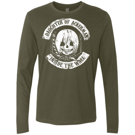 T-Shirts Military Green / Small Daughter of Ackerman Men's Premium Long Sleeve