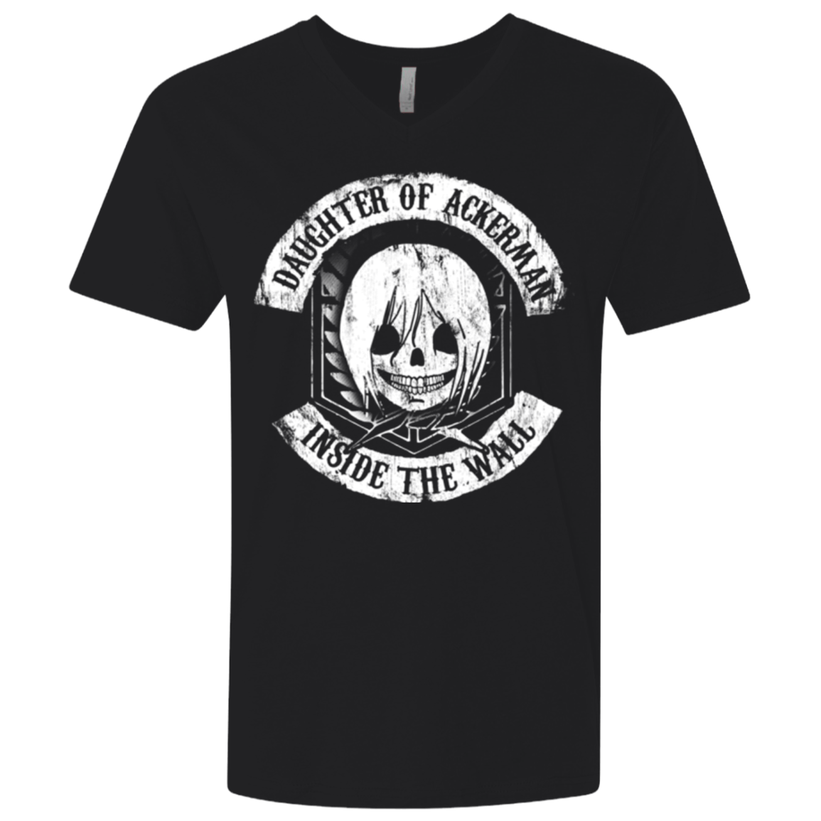T-Shirts Black / X-Small Daughter of Ackerman Men's Premium V-Neck