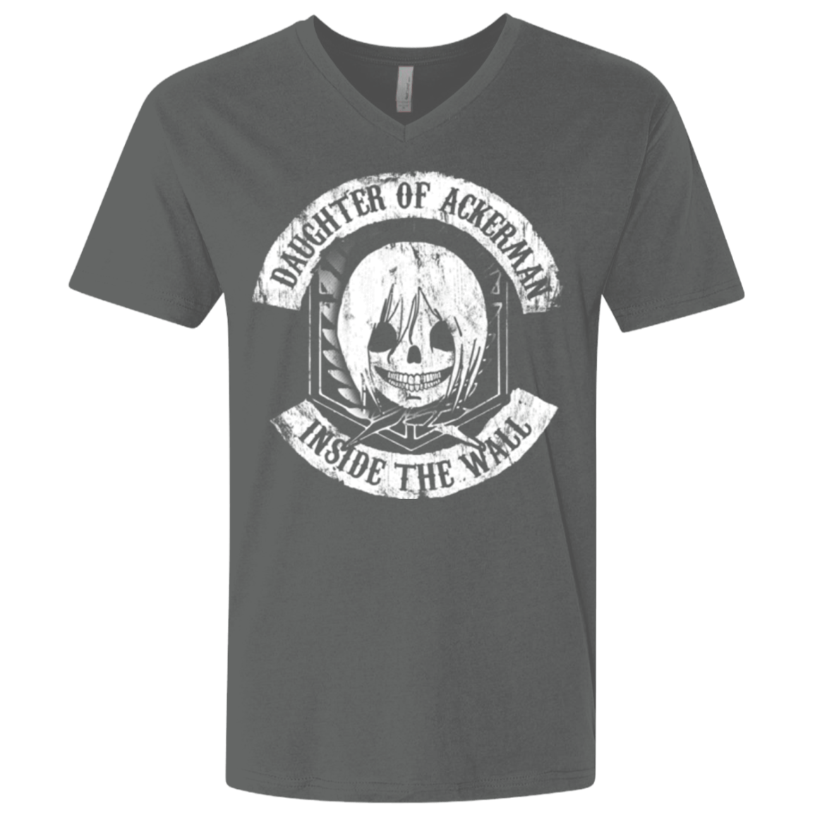 T-Shirts Heavy Metal / X-Small Daughter of Ackerman Men's Premium V-Neck
