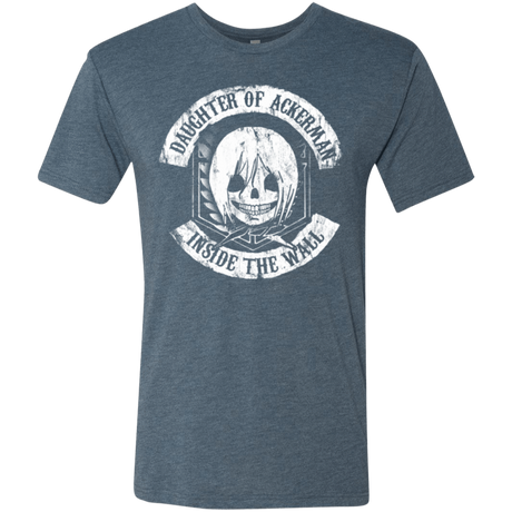 T-Shirts Indigo / Small Daughter of Ackerman Men's Triblend T-Shirt