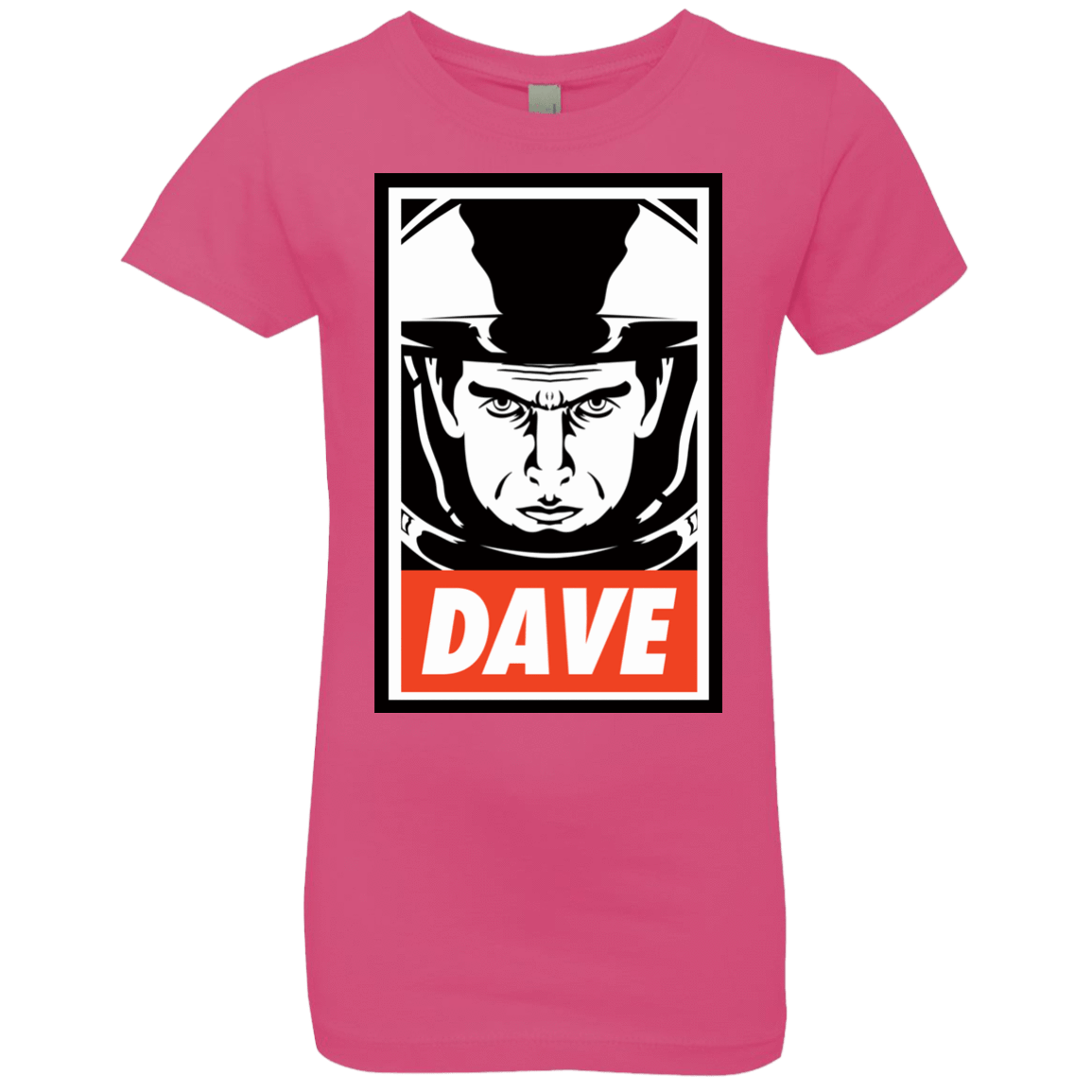 T-Shirts Hot Pink / YXS Dave Girls Premium T-Shirt