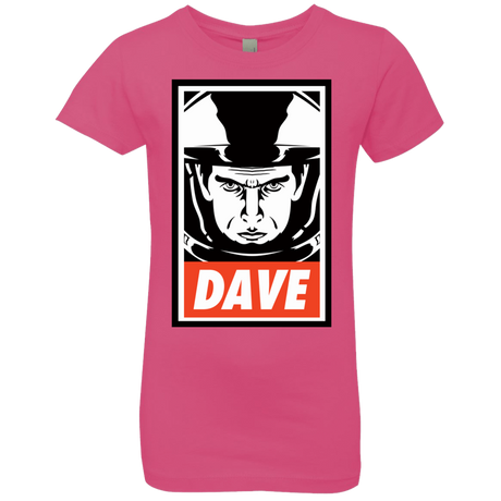 T-Shirts Hot Pink / YXS Dave Girls Premium T-Shirt