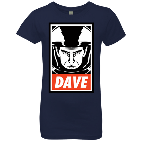 T-Shirts Midnight Navy / YXS Dave Girls Premium T-Shirt
