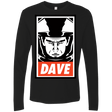 T-Shirts Black / Small Dave Men's Premium Long Sleeve